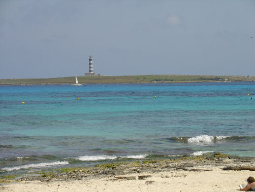 Spiaggia di Punta Prima a Minorca
